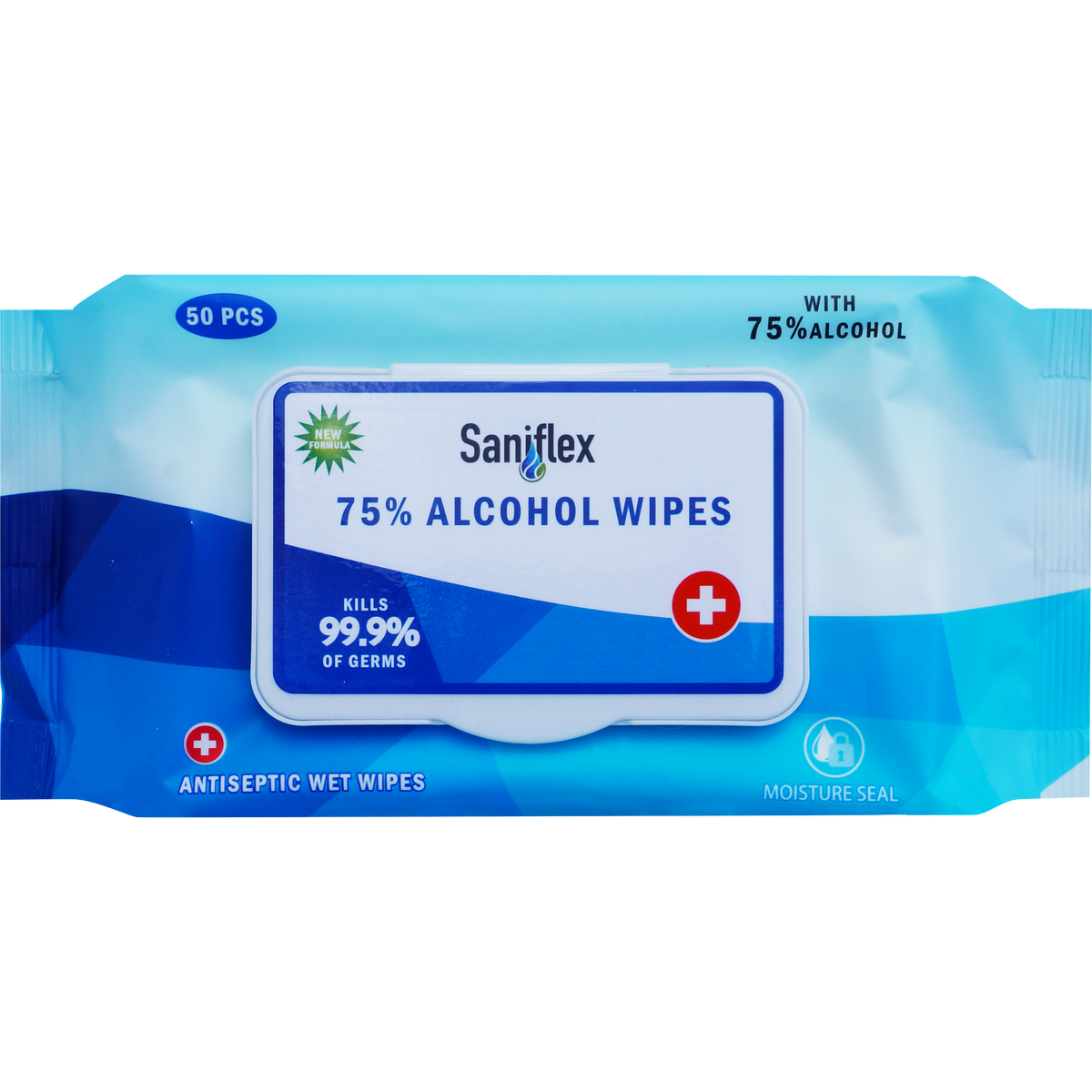 Antibacterial Wipes Alcohol Based Saniflex Australia