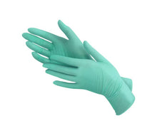 Load image into Gallery viewer, Saniflex Biodegradable Nitrile Gloves- Green 100 Pack (Carton of 10 boxes)
