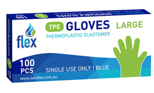 Disposable Gloves - Thermoplastic Elastomer Gloves 100 PCS (Carton of 25 boxes)