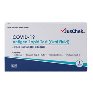 JusChek Oral Rapid Antigen Test Single Pack (Single Pack)